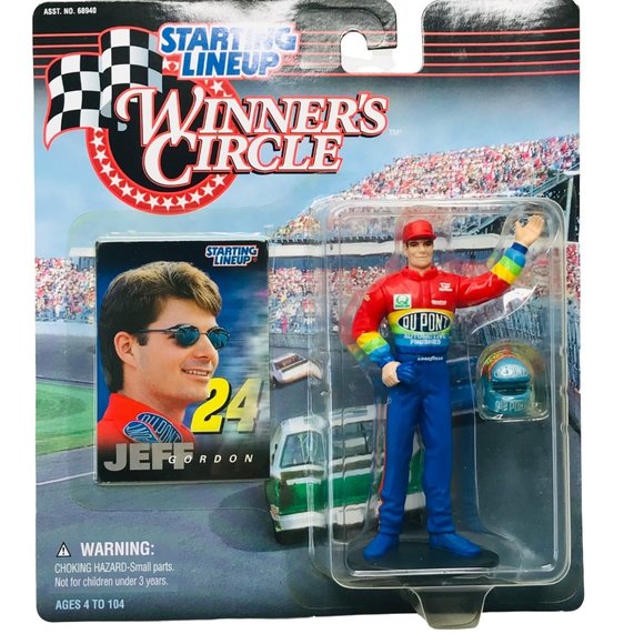Vintage Starting Lineup Jeff Gordon Figure Winners Circle 1997 With Card New - Picture 1 of 10